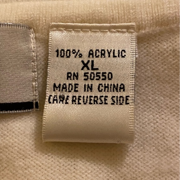 Woman’s sweater with beading and ribbing - Picture 7 of 8